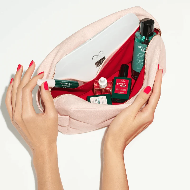Trousse Rose coton bio