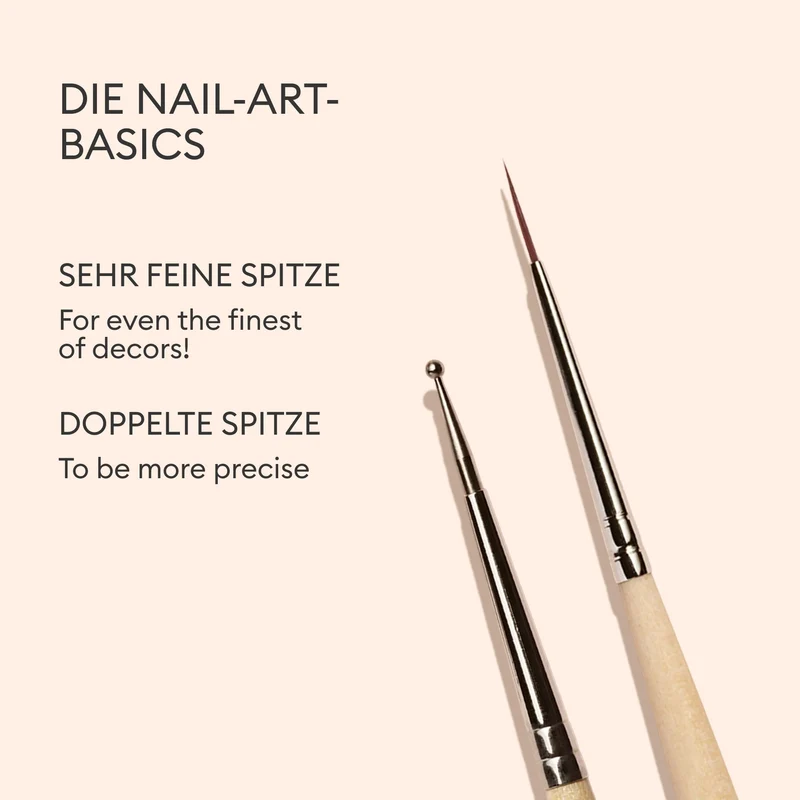 Duo Dotting Tool & Pinceau Nail Art Liner