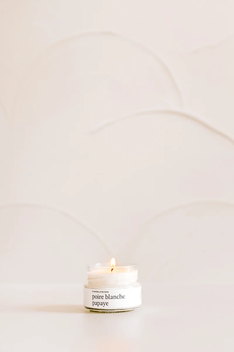 CHANDELLE DE SOYA - Poire blanche papaye