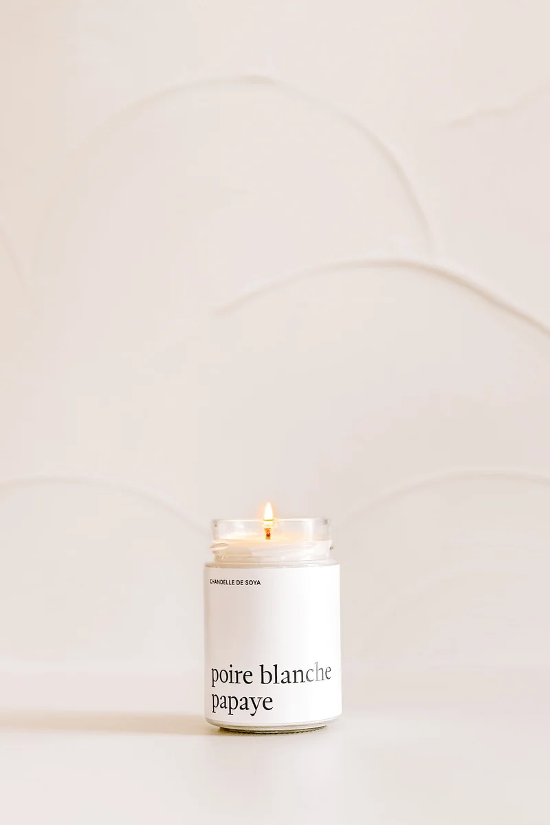 CHANDELLE DE SOYA - Poire blanche papaye