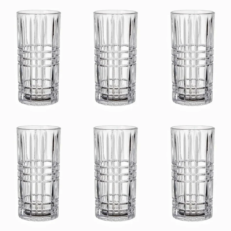 Tasse en verre 6 pieces
