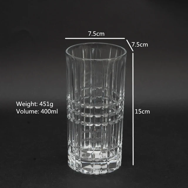 Tasse en verre 6 pieces