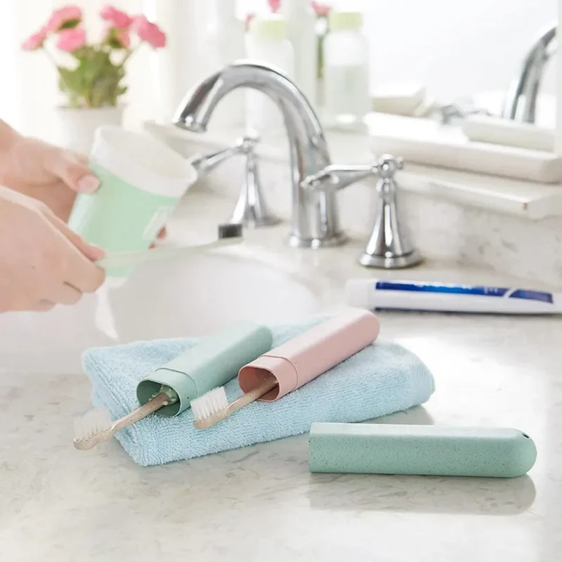 Boite à brosse à dents de voyage