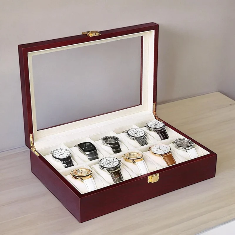 Boite à montres en bois