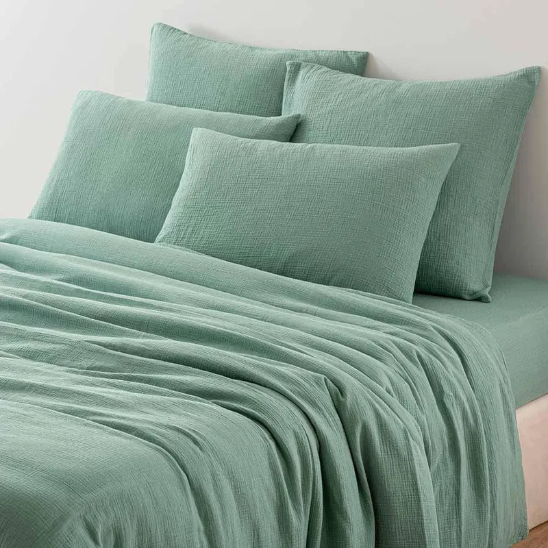 Parure de lit en gaze de coton