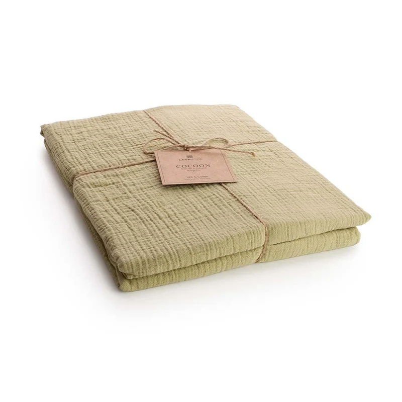 Housse de couette en gaze de coton