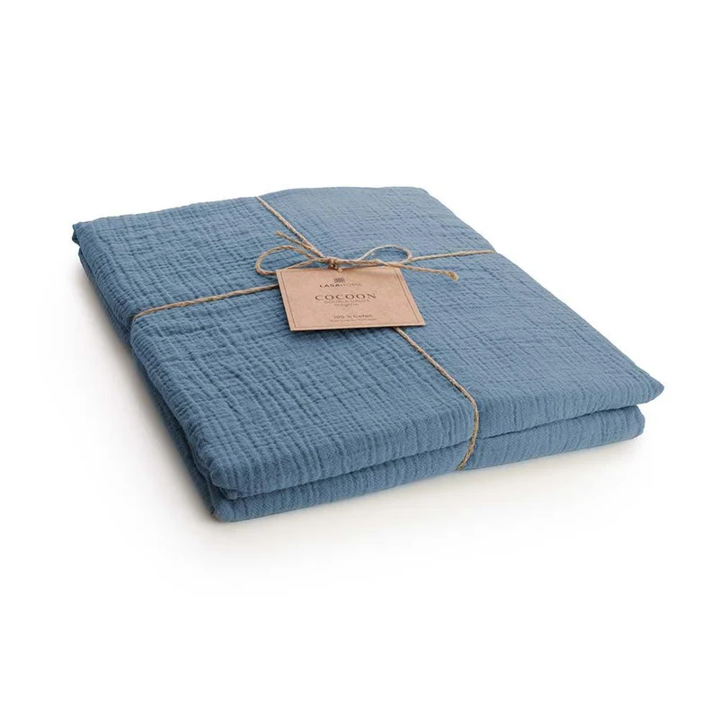 Housse de couette en gaze de coton