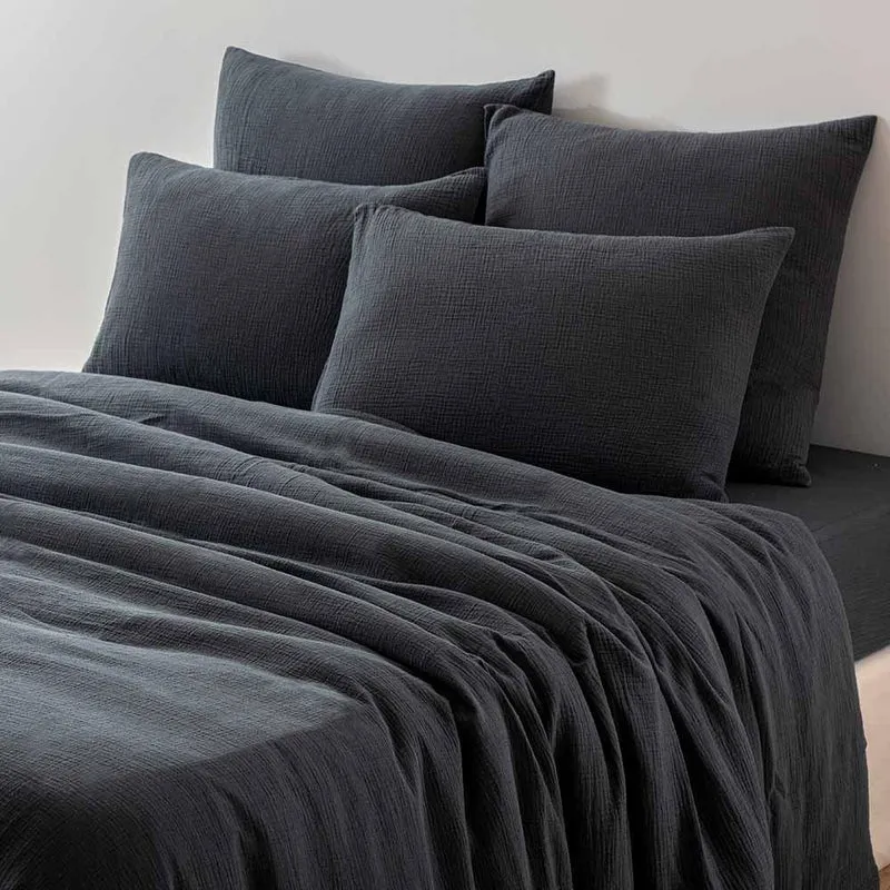 Housse de couette en gaze de coton