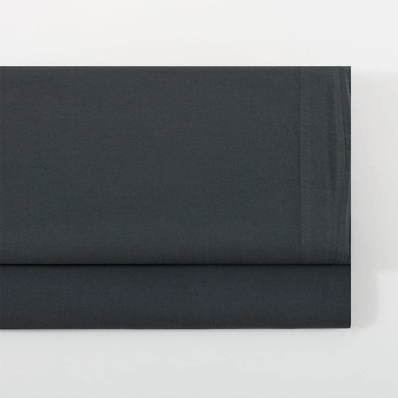 Drap plat coton lavé