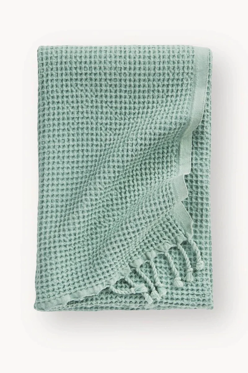 Serviette pour le corps - Gaufrée - Matcha -Pokoloko