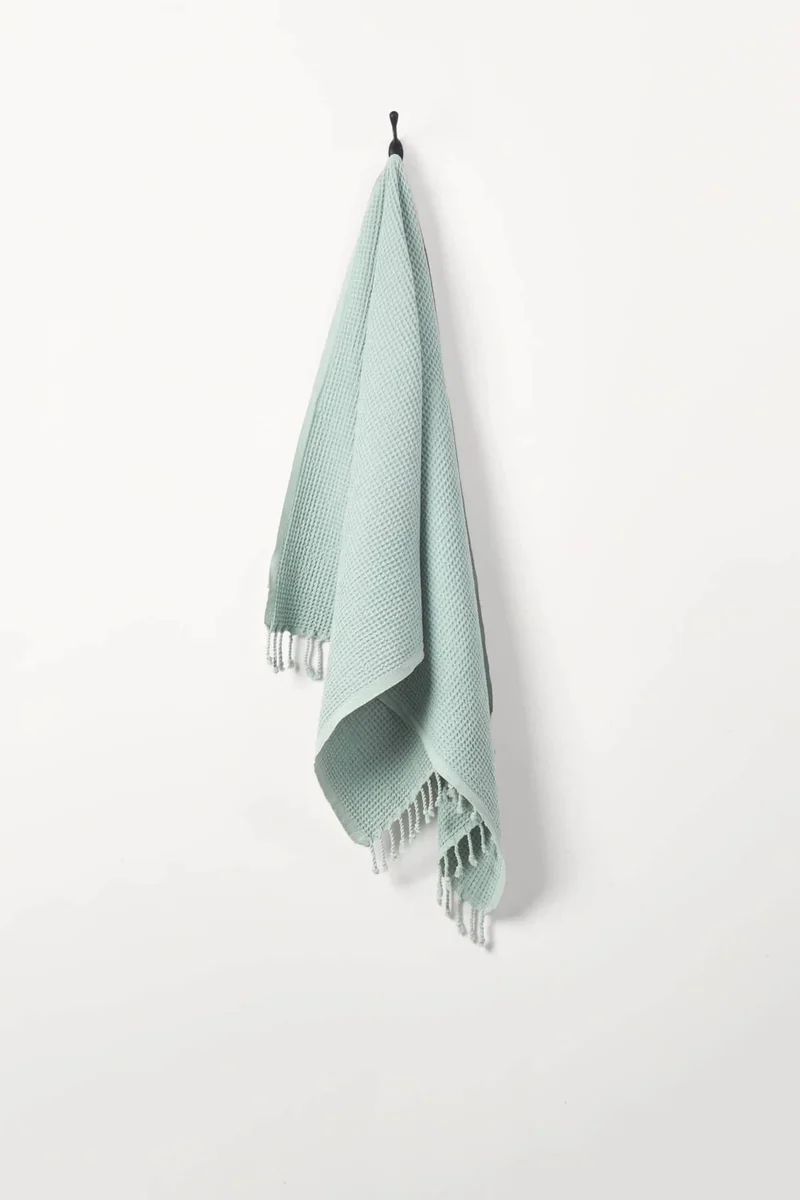 Serviette pour le corps - Gaufrée - Matcha -Pokoloko
