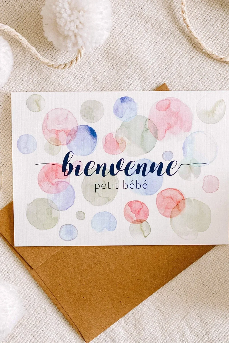 CARTE - Polka - Stéphanie Renière Illustration