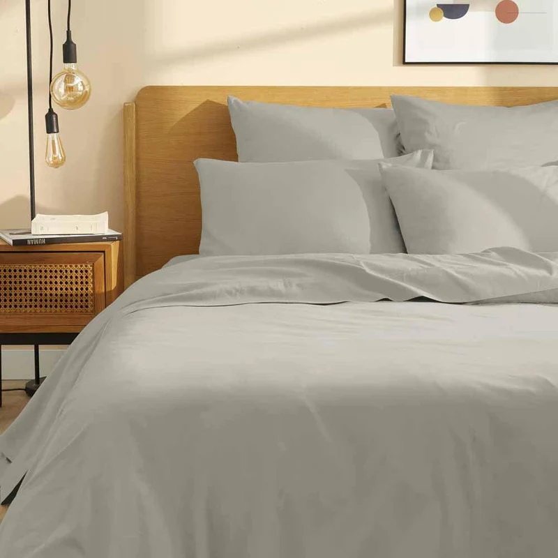 Parure de lit satin pur coton bio Signature