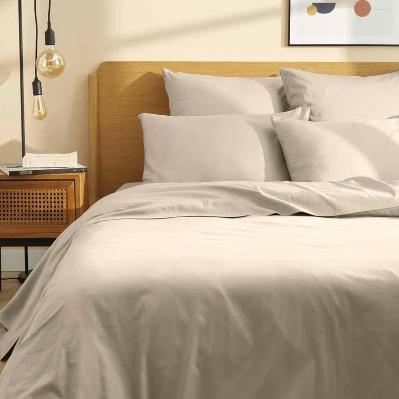Parure de lit satin pur coton bio Signature