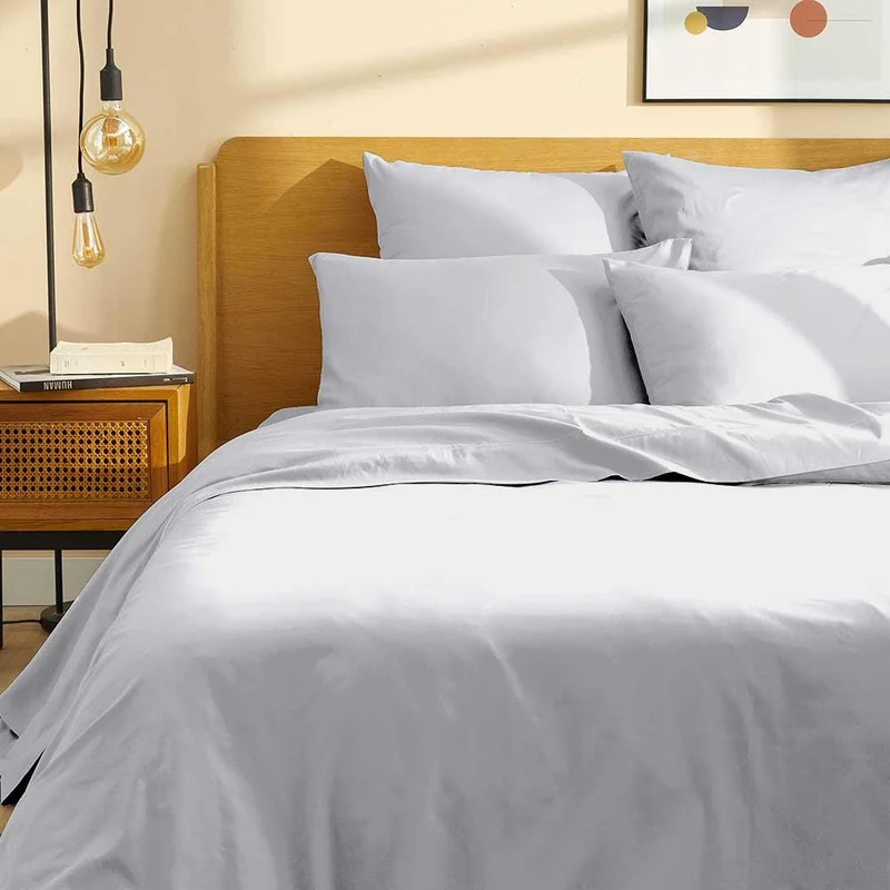 Parure de lit satin pur coton bio Signature