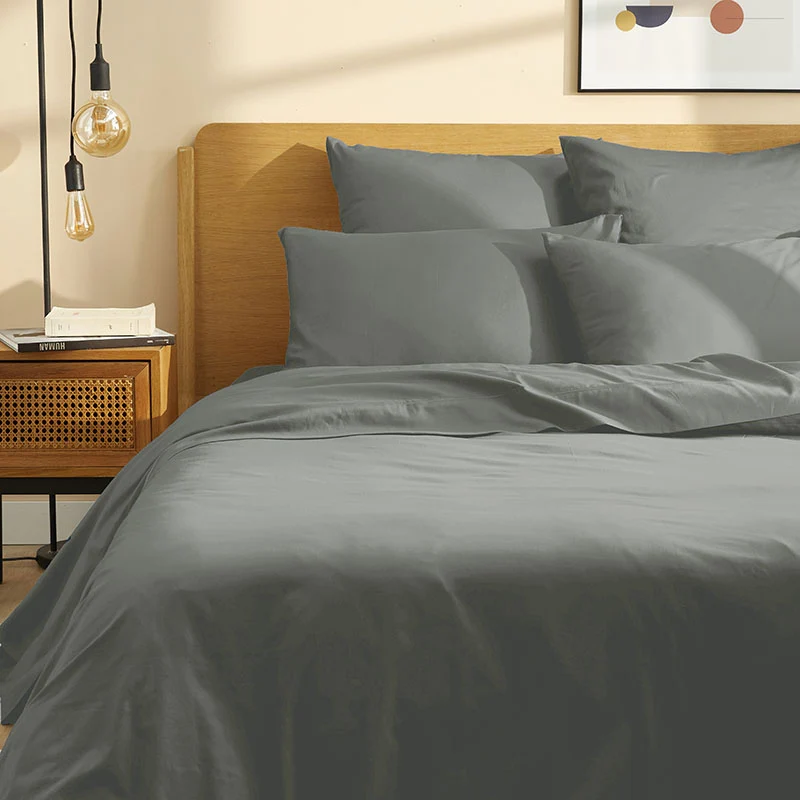 Parure de lit satin pur coton bio Signature
