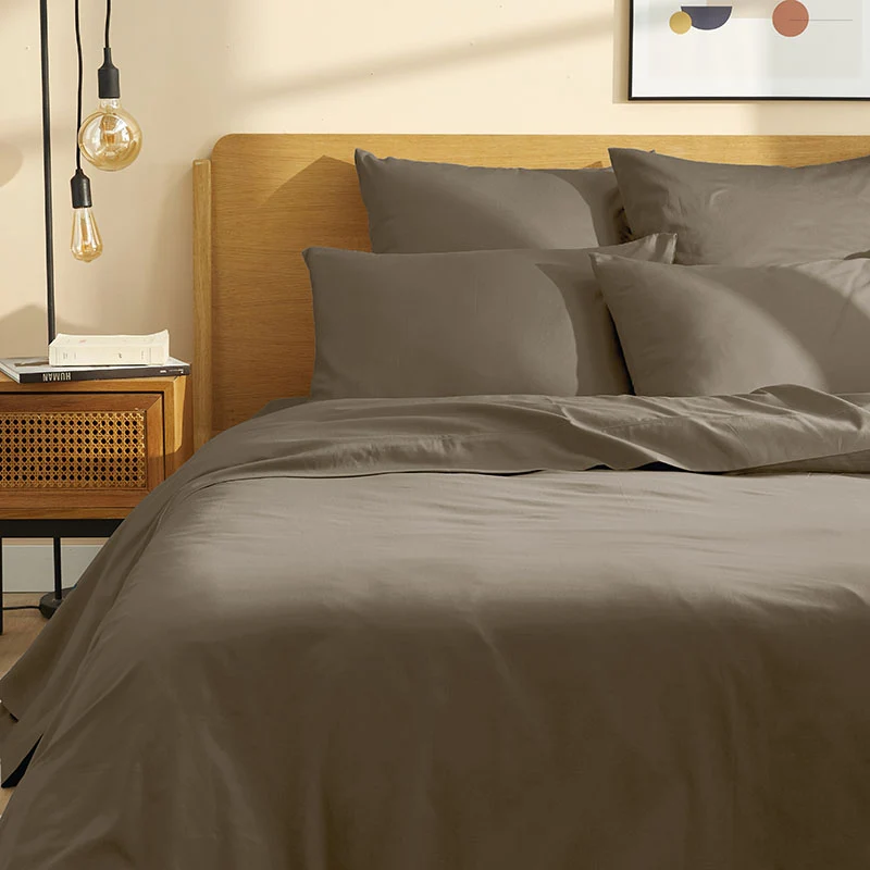Parure de lit satin pur coton bio Signature
