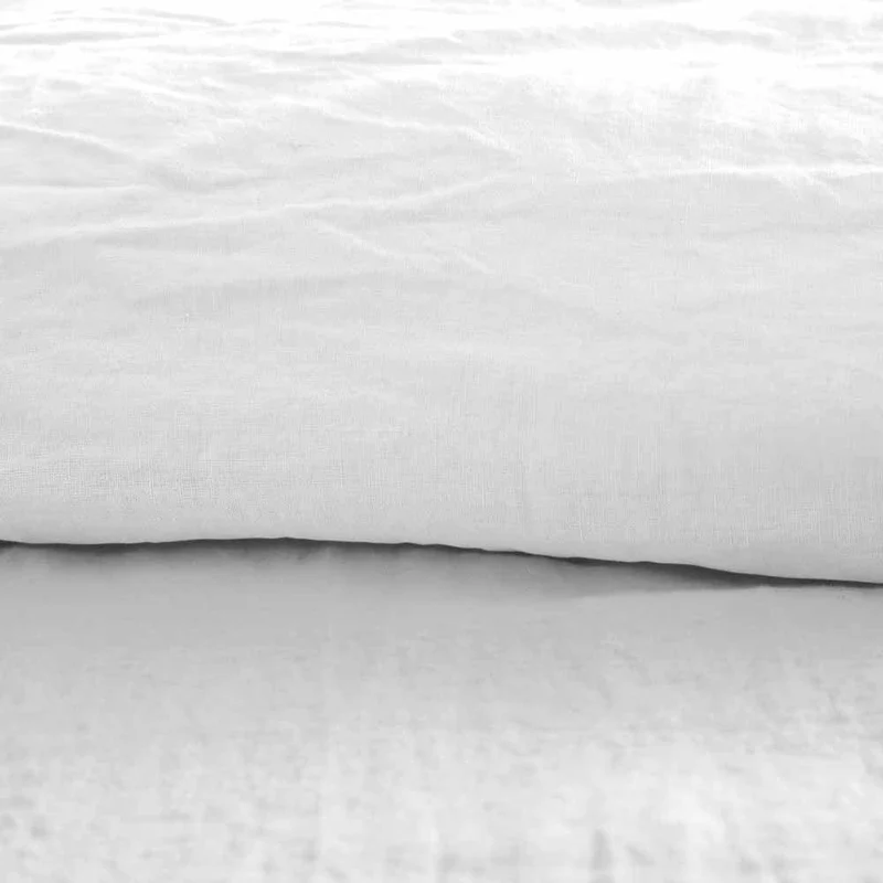 Drap housse pur lin lavé Bohème