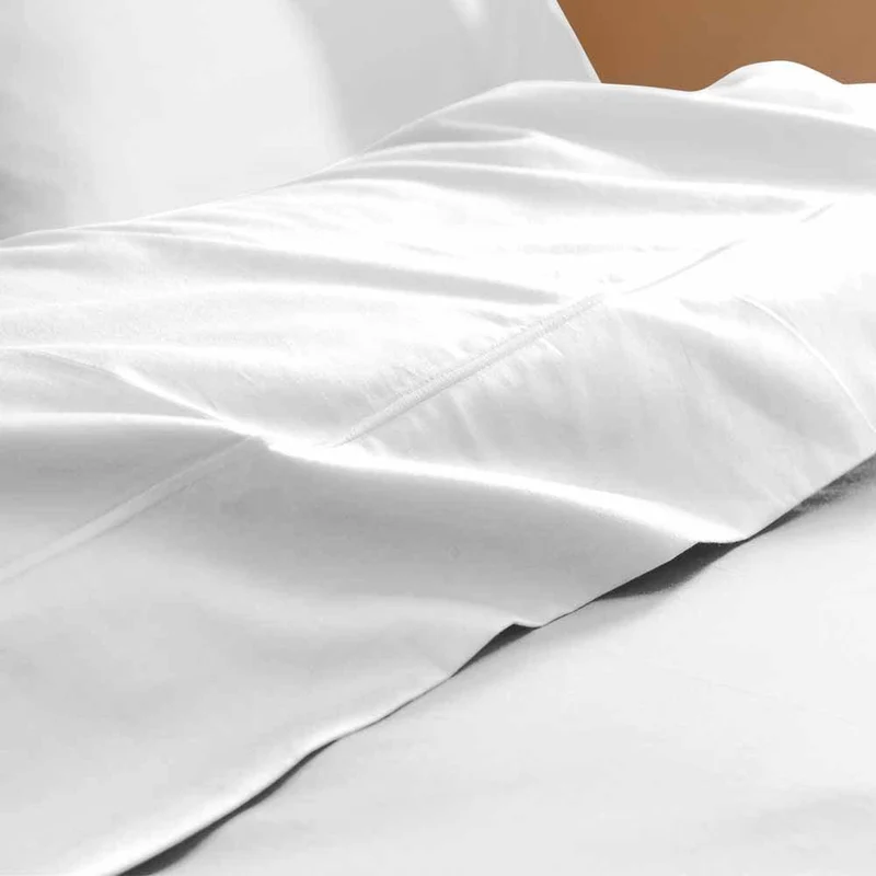 Drap plat satin pur coton bio Signature