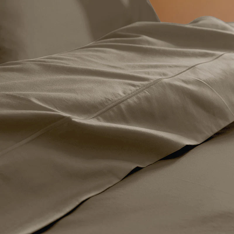 Drap plat satin pur coton bio Signature