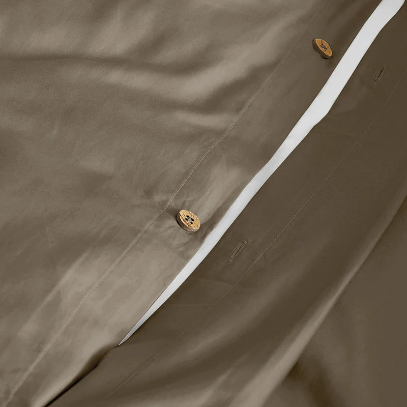 Housse d'édredon satin pur coton bio Signature