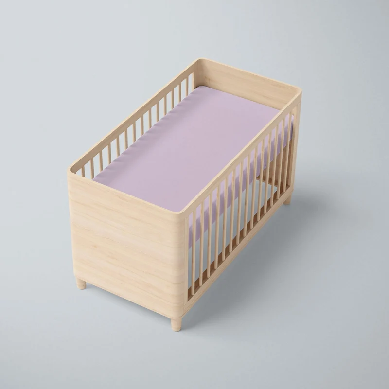 Drap housse bébé satin pur coton bio Signature