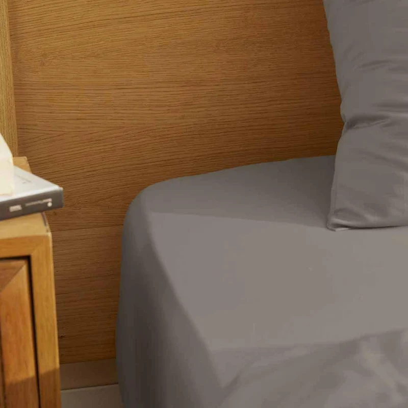 Drap housse satin 100% coton bio Signature