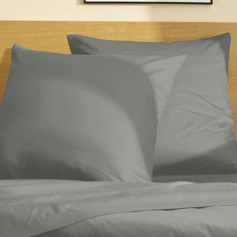 Taie d'oreiller satin pur coton bio Signature