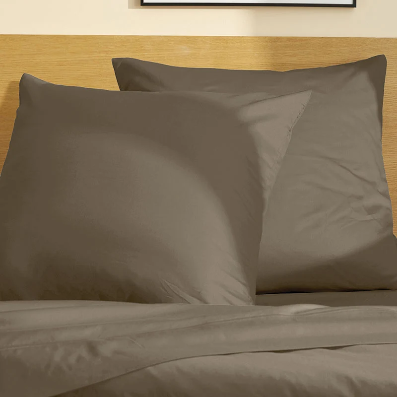 Taie d'oreiller satin pur coton bio Signature