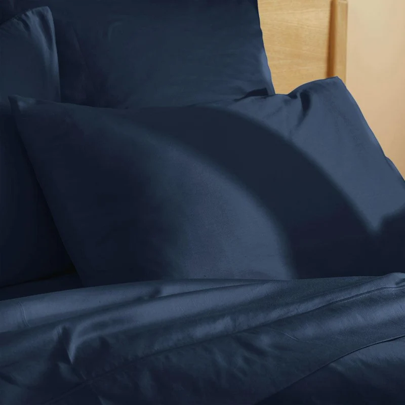 Taie d'oreiller satin pur coton bio Signature