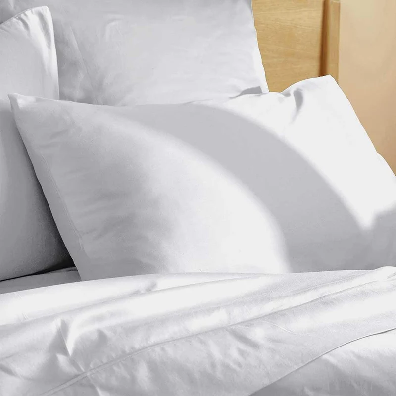 Taie d'oreiller satin pur coton bio Signature