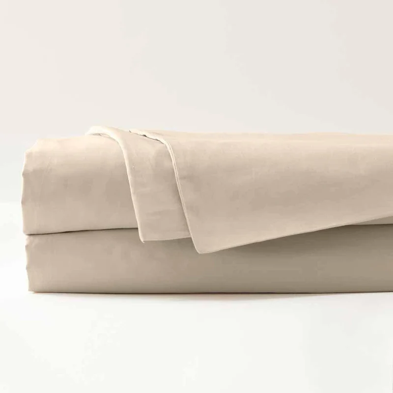 Housse de couette satin pur coton bio Signature