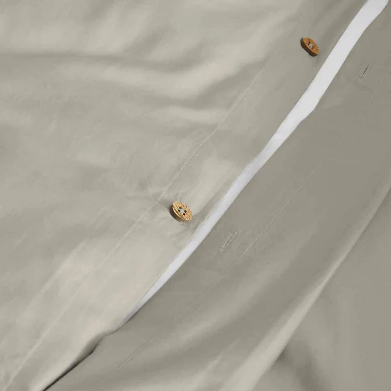 Housse de couette satin pur coton bio Signature