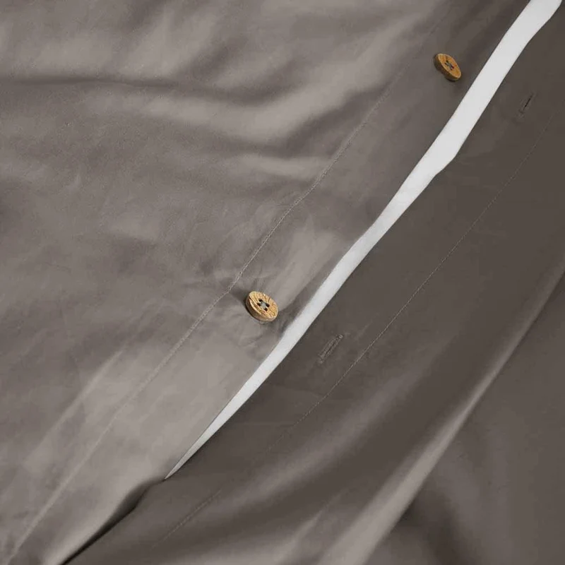 Housse de couette satin pur coton bio Signature