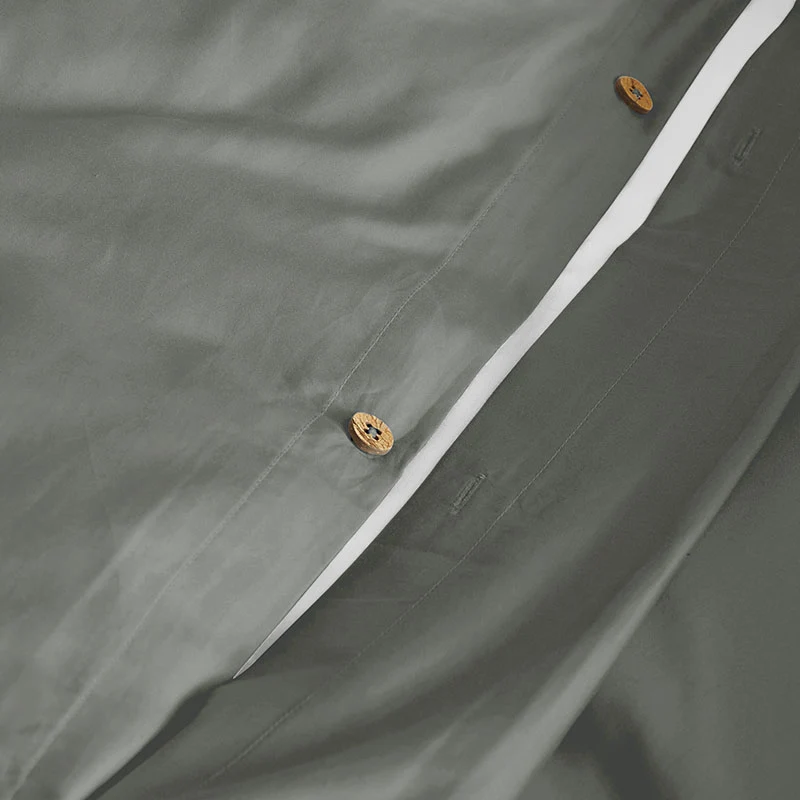 Housse de couette satin pur coton bio Signature