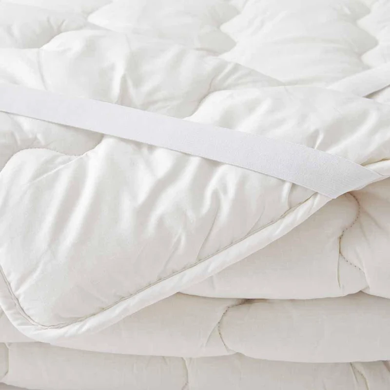 Surmatelas coton & laine bio Edelweiss