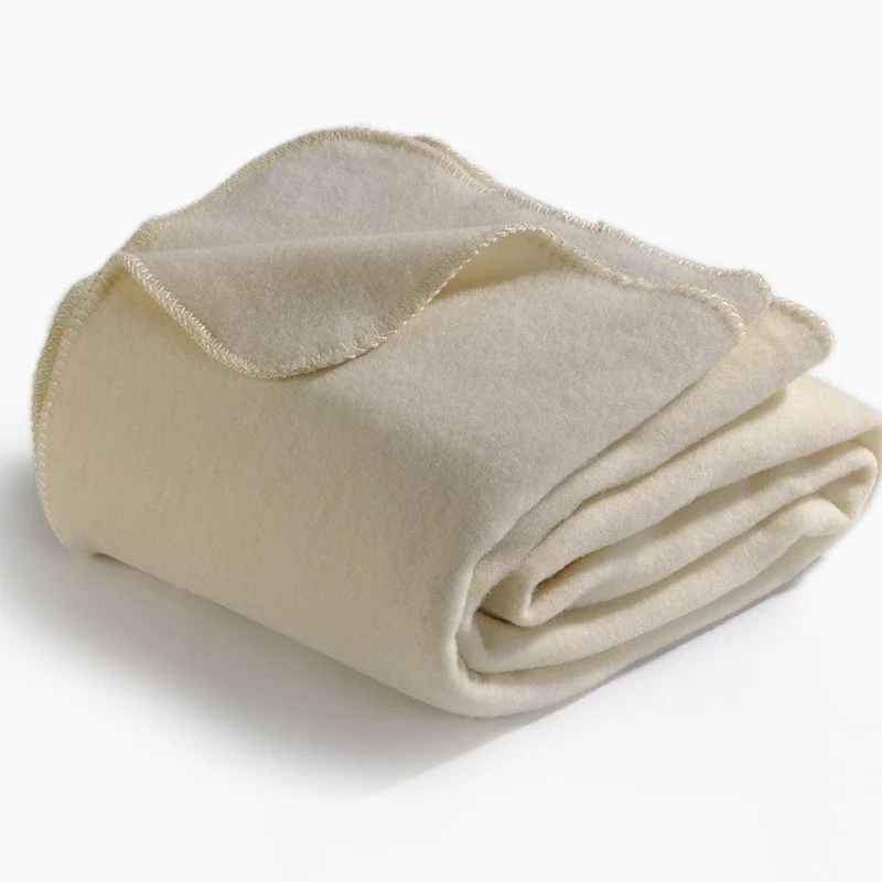 Plaid laine agneau mérinos 300g