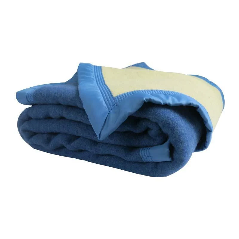 Couverture laine vierge Woolmark Hiver 800g Everest