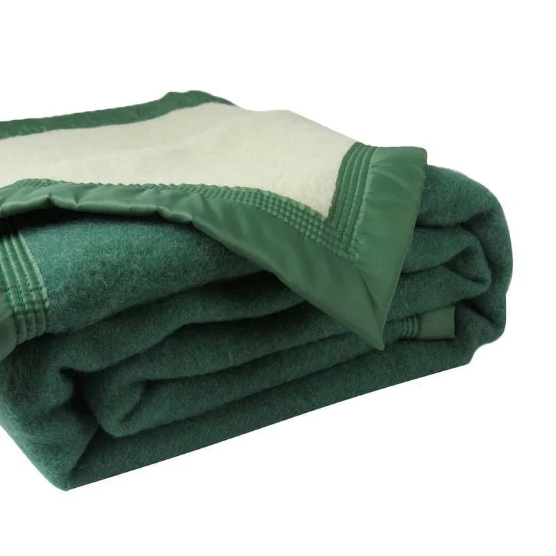 Couverture laine vierge Woolmark Hiver 800g Everest