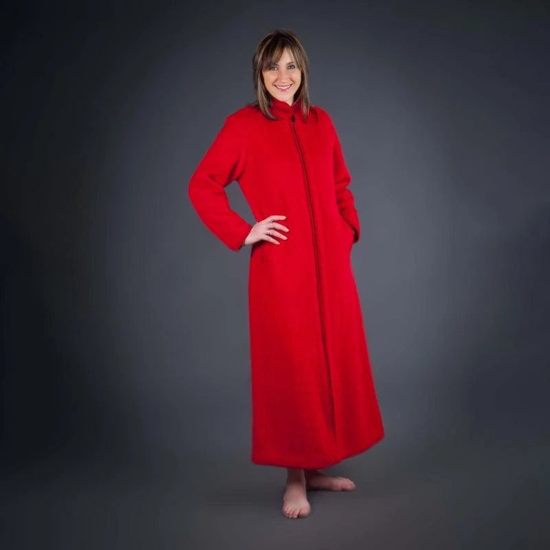 Robe de chambre hôtesse zippée
