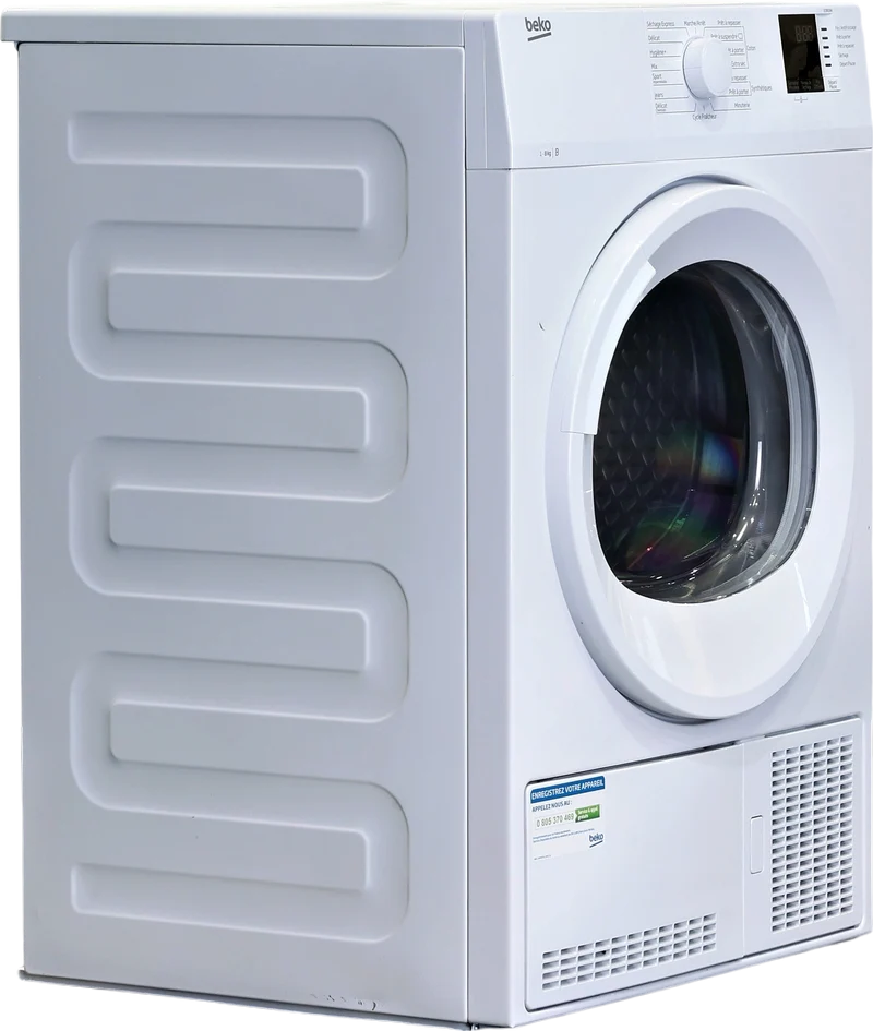 Seche-linge à Condensation 8 kg Reconditionné BEKO DCB816W