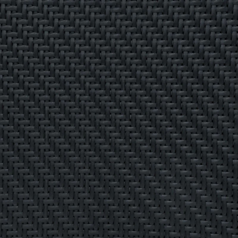 Coffre de Rangement d'Extérieur 996 L en Rotin Noir
