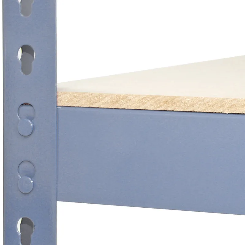 Monster Racking - 1 Rayonnage Q-Rax en Acier Gris 120 x 50 x 182,5 cm