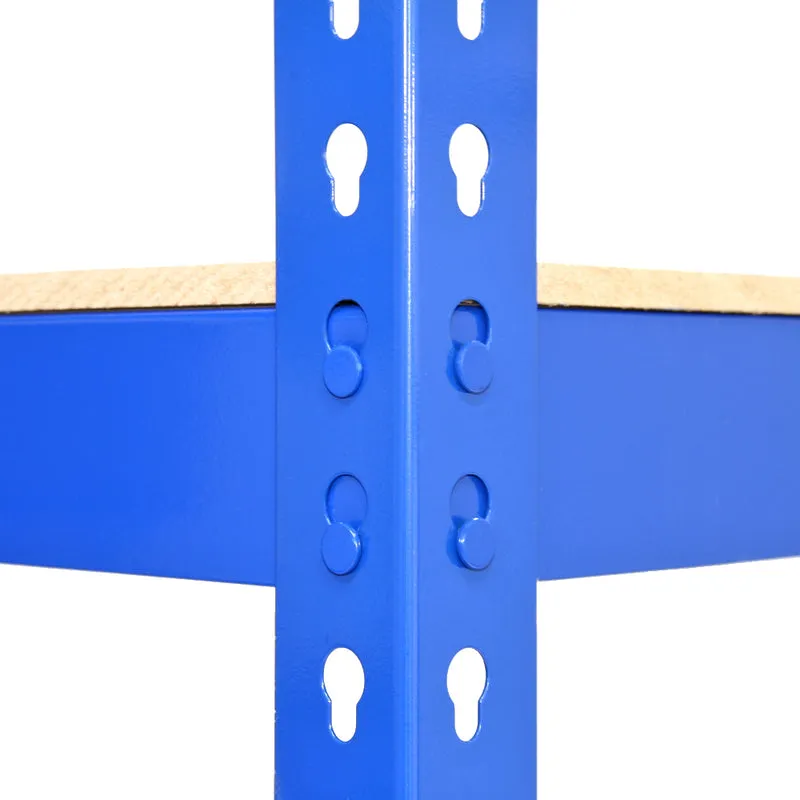 Monster Racking - 1 Rayonnage Q-Rax en Acier Bleu 120cm x 50cm x 180cm