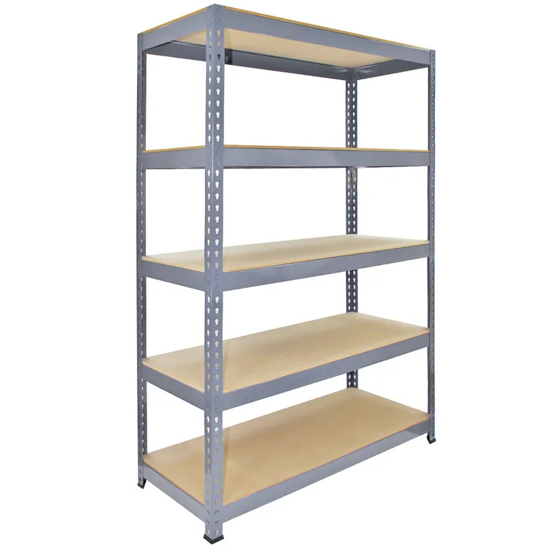 Monster Racking - 3 Rayonnages Q-Rax en Acier Gris 90cm x 50cm x 182,5cm & Maillet