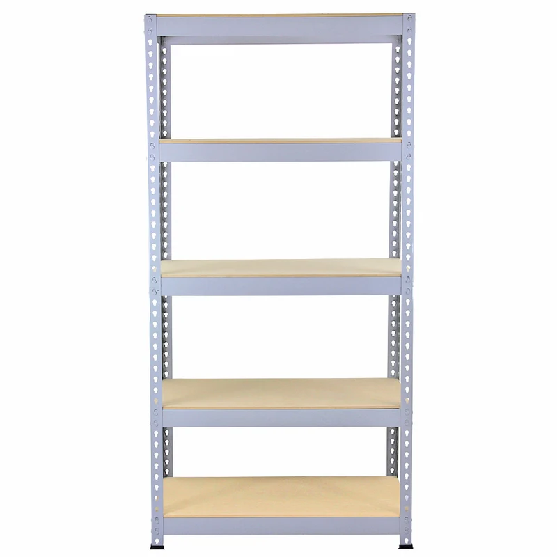 Monster Racking - 3 Rayonnages Q-Rax en Acier Gris 90cm x 50cm x 182,5cm