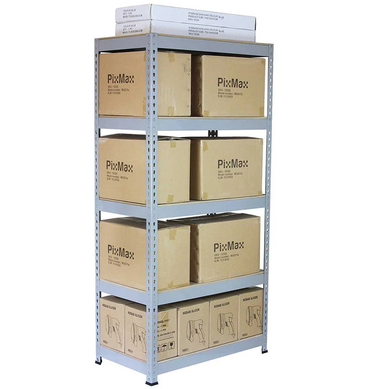 Monster Racking - 1 Rayonnage Q-Raxen Acier Gris 90cm x 50cm x 180cm