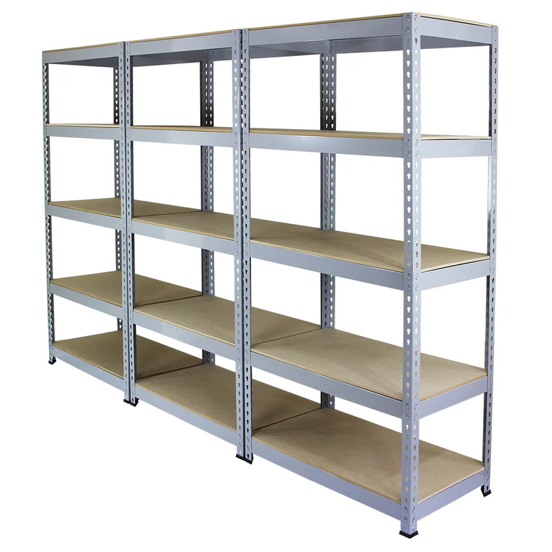 Monster Racking - 1 Rayonnage Q-Raxen Acier Gris 90cm x 50cm x 180cm