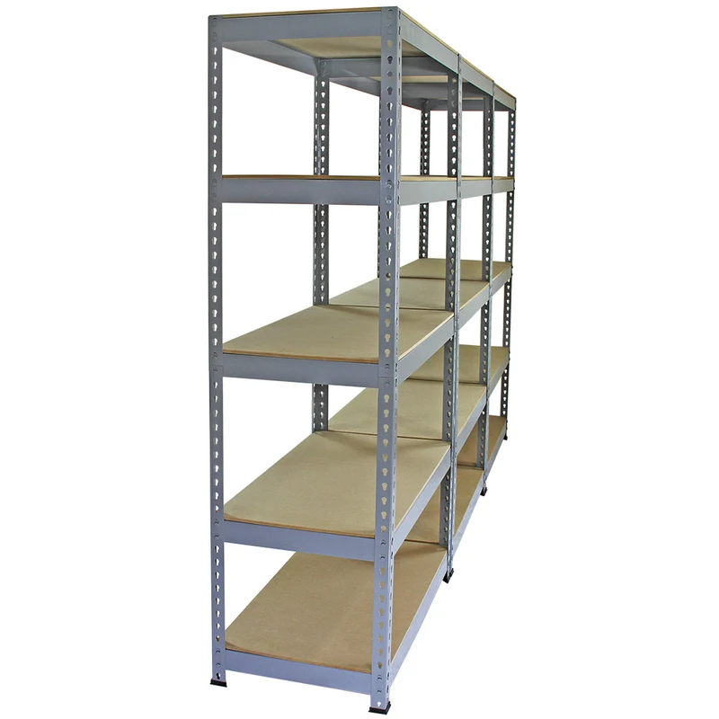 Monster Racking - 1 Rayonnage Q-Raxen Acier Gris 90cm x 50cm x 180cm