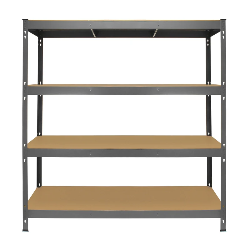 Monster Racking - 1 Rayonnage Q-Rax en Acier Gris 160cm x 60cm x 160cm